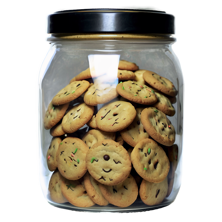 Diy Christmas Cookie Mix Jars Png Cdq54 PNG image