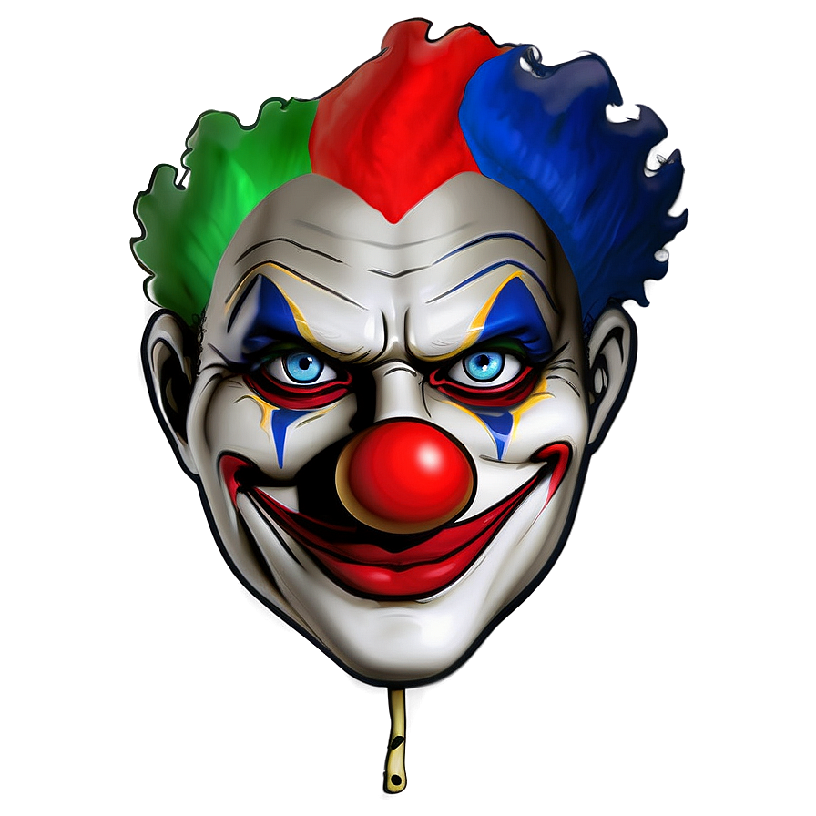 Diy Clown Mask Png 06212024 PNG image