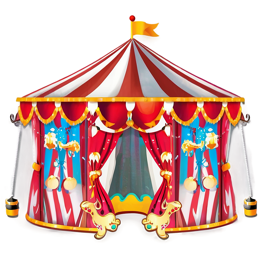 Diy Craft Circus Tent Png Ylj PNG image