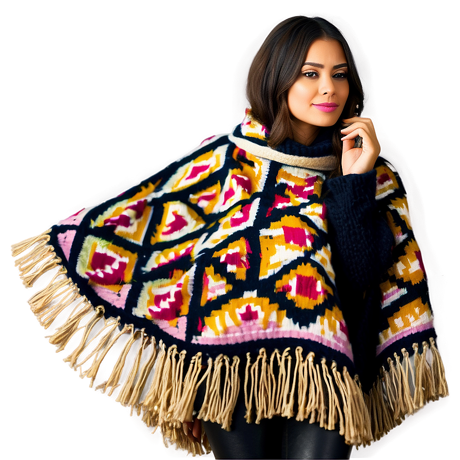 Diy Poncho Idea Png 06272024 PNG image