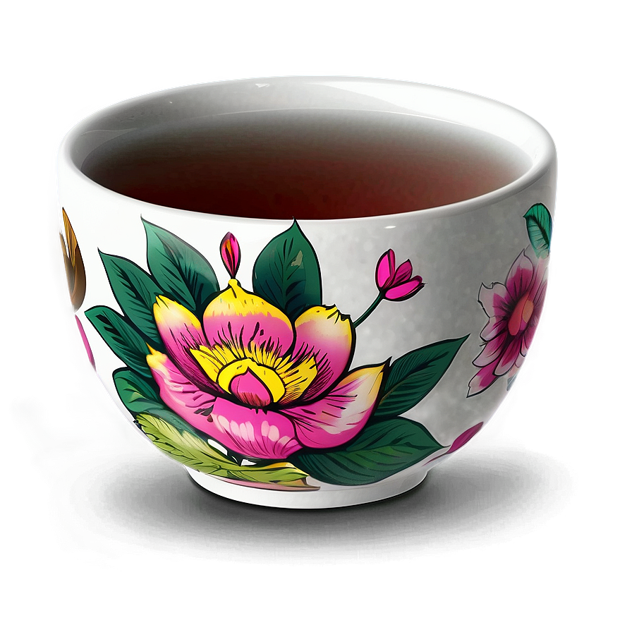 Diy Tea Cup Design Png Eka PNG image