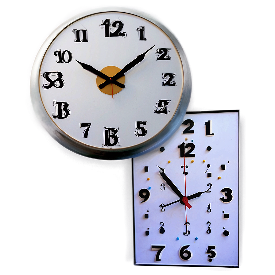 Diy Wall Clock Png Ntu PNG image