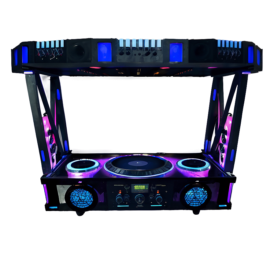 Dj Booth A PNG image