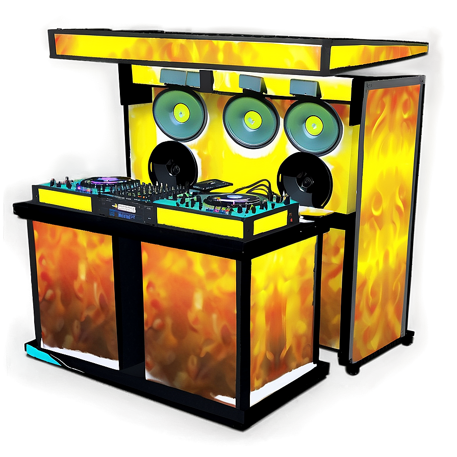 Dj Booth Design Png Int81 PNG image