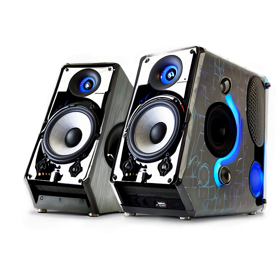 Dj Floor Speakers Png Xni13 PNG image