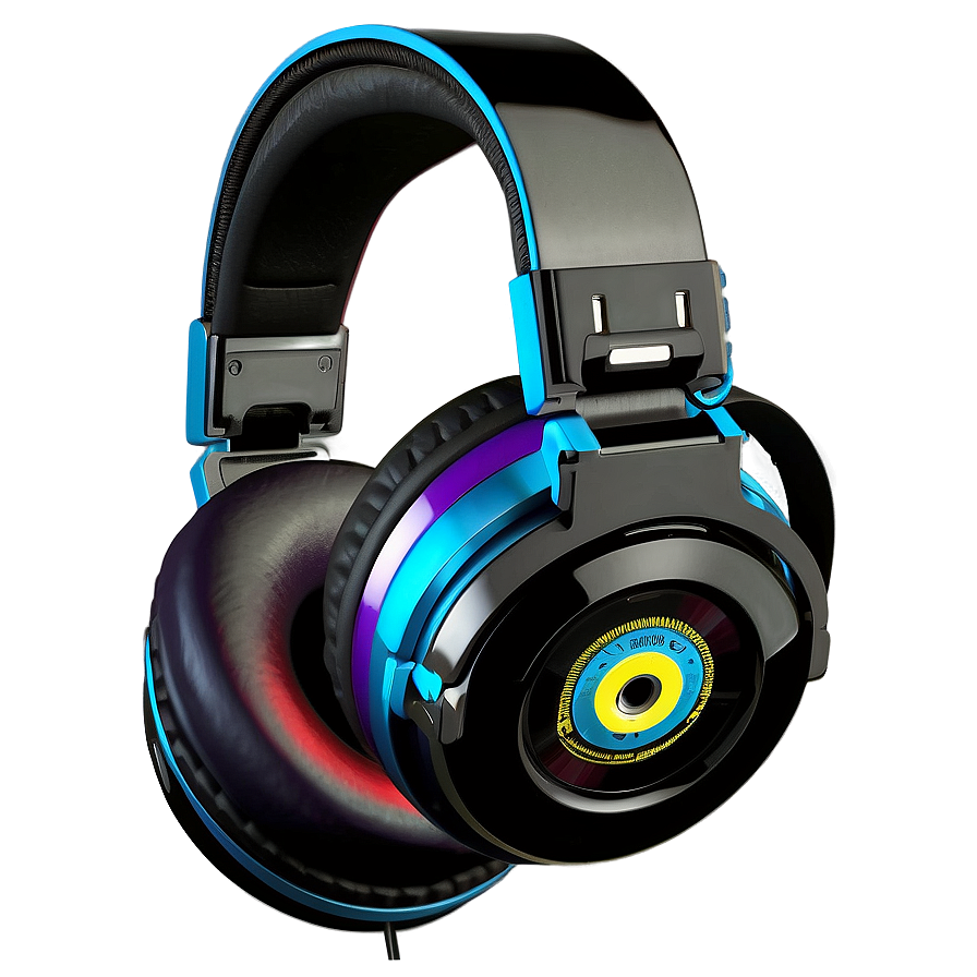 Dj Headphones With Swivel Ear Cups Png 06212024 PNG image