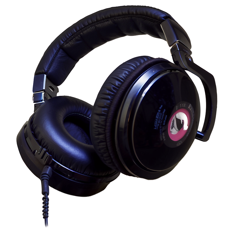 Dj Headphones With Swivel Ear Cups Png Qxa47 PNG image