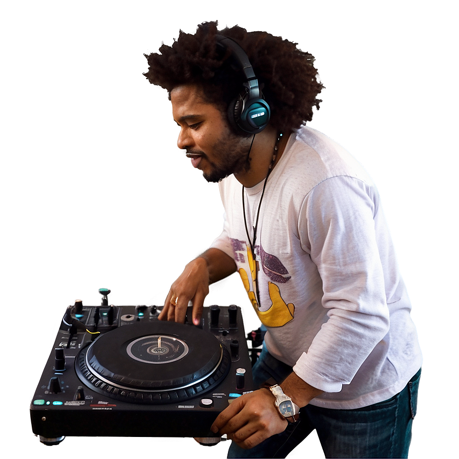 Dj Performing Live Png 36 PNG image