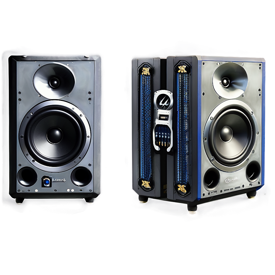 Dj Speakers With Stand Png Jkj79 PNG image