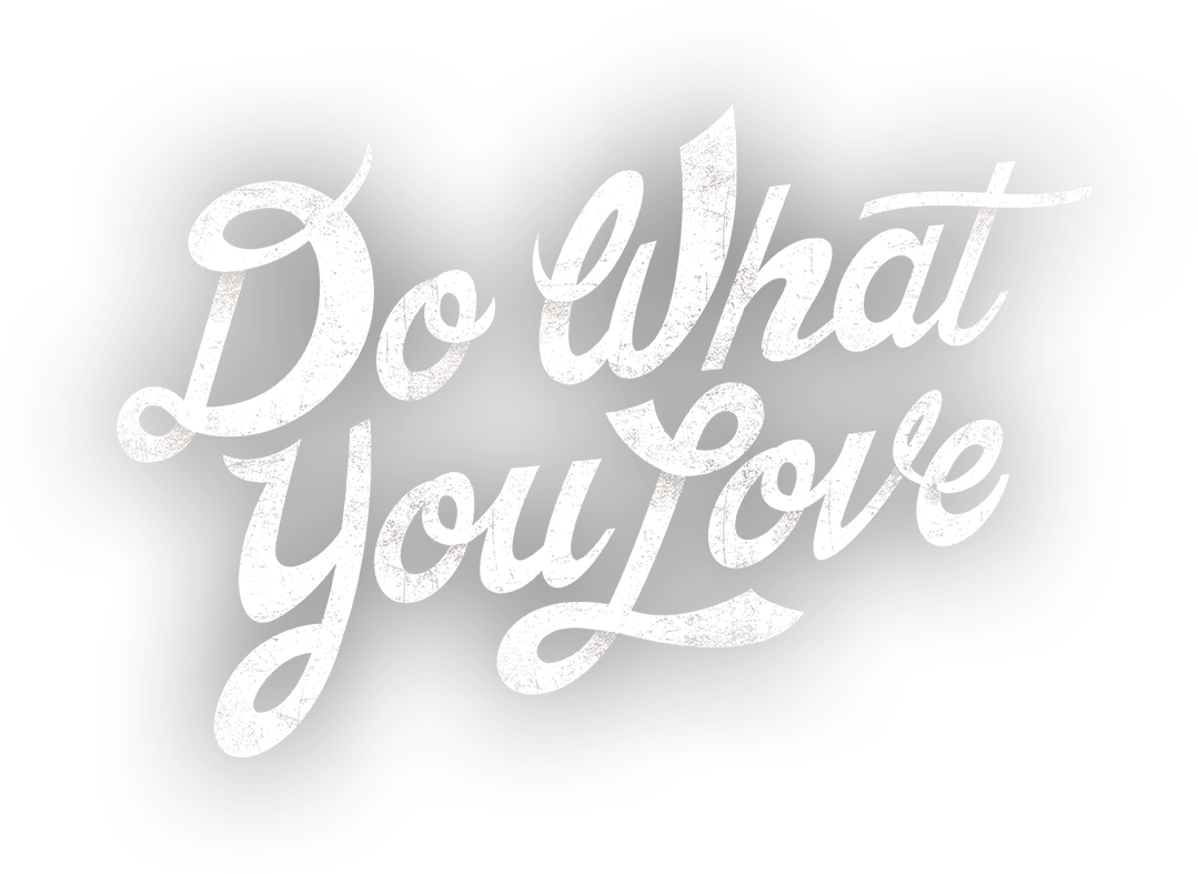 Do What You Love Inspirational Quote PNG image