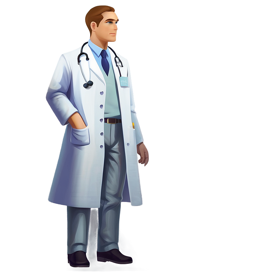 Doctor In Lab Coat Png Vlf PNG image
