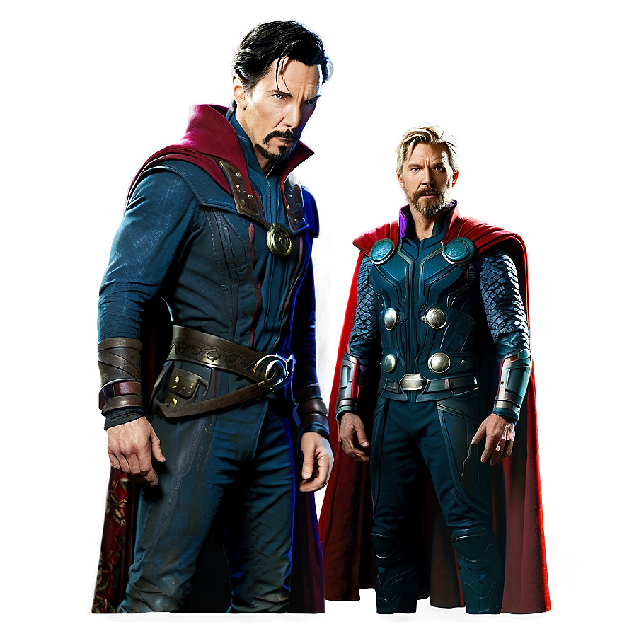 Doctor Strange And Thor Png Kye14 PNG image