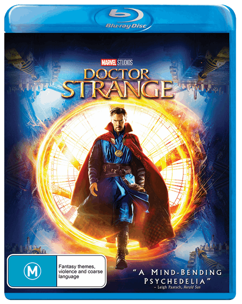 Doctor Strange Bluray Cover PNG image