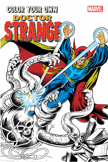 Doctor Strange Comic Art PNG image