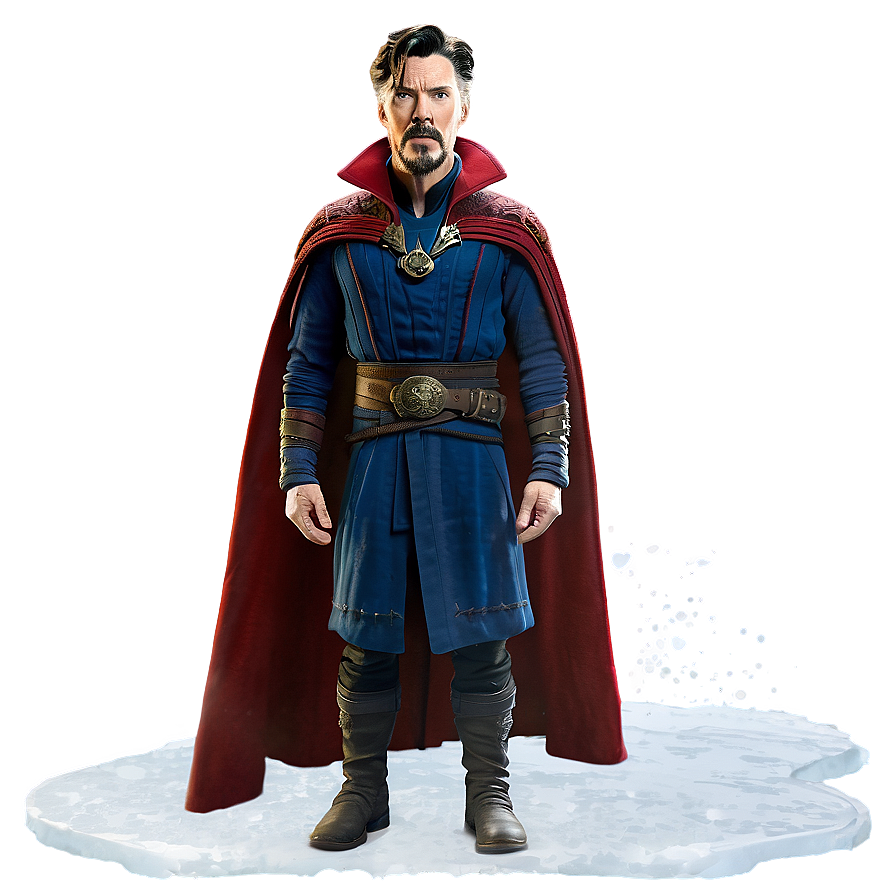 Doctor Strange In The Snow Png 05212024 PNG image