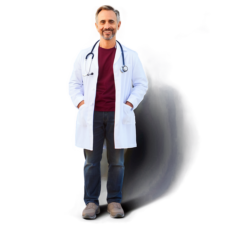 Doctor With Stethoscope Png Yur PNG image