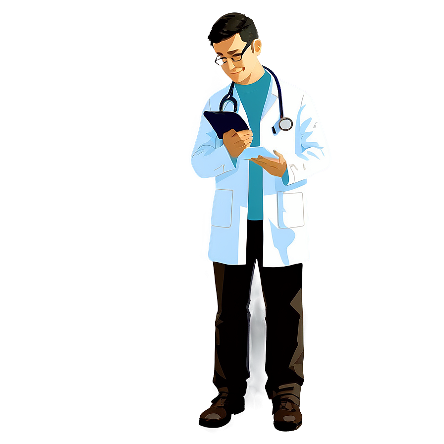 Doctor Writing Prescription Png Nhp PNG image