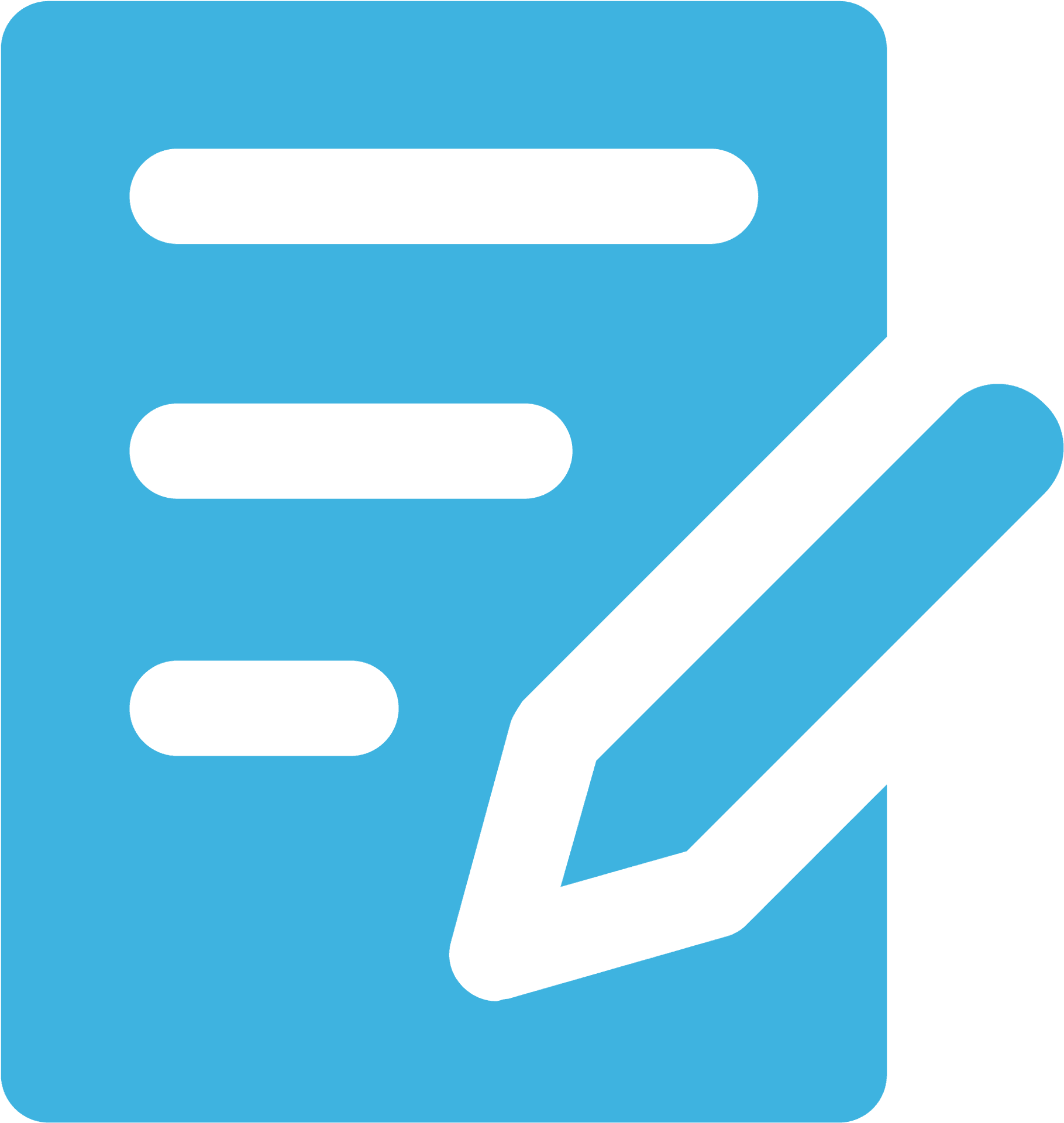 Document Editing Tools Icon PNG image