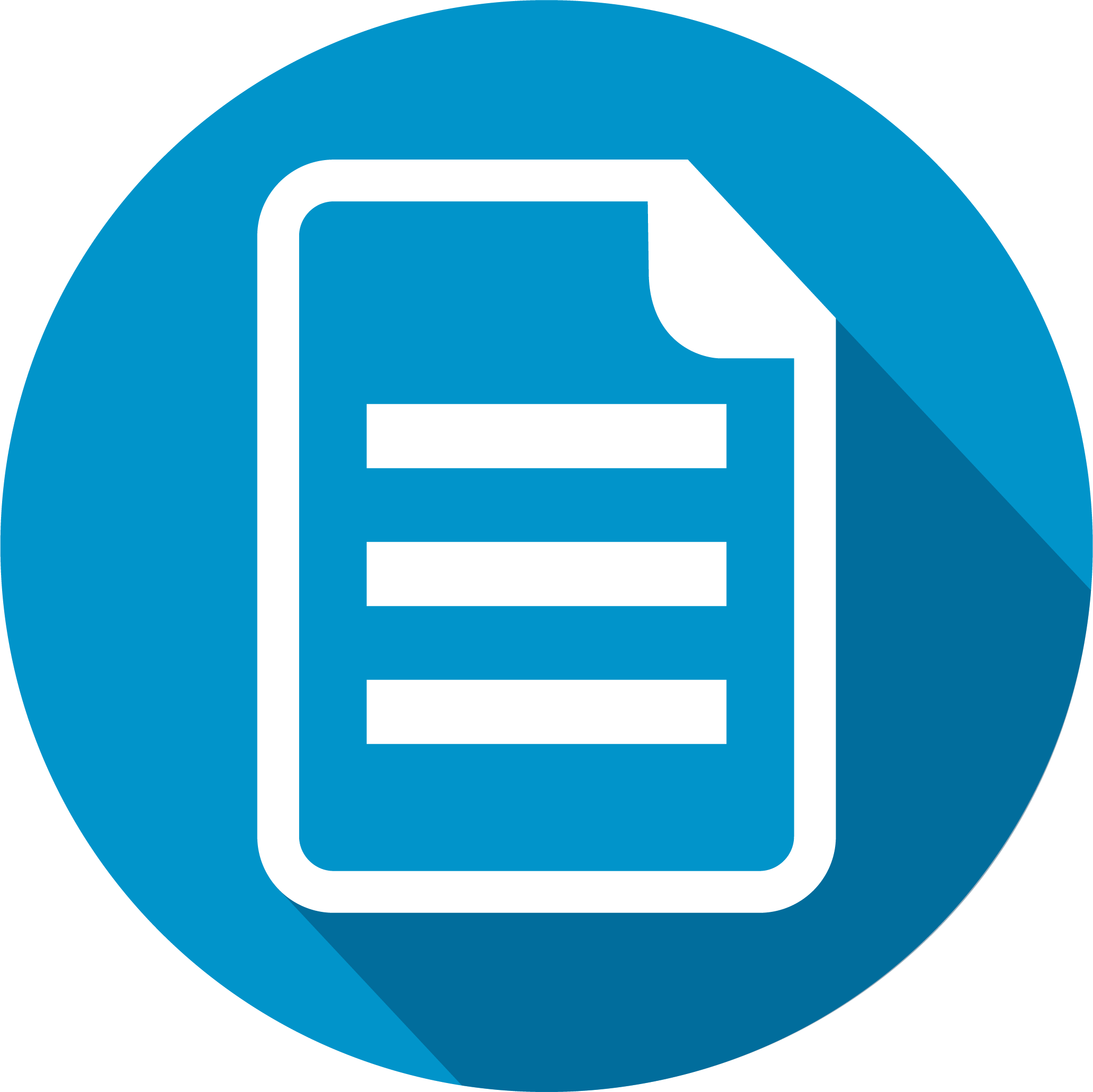 Document Icon Graphic PNG image