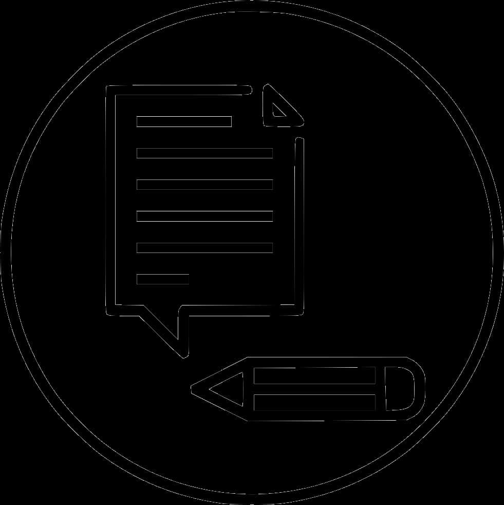 Document Icon Outline PNG image