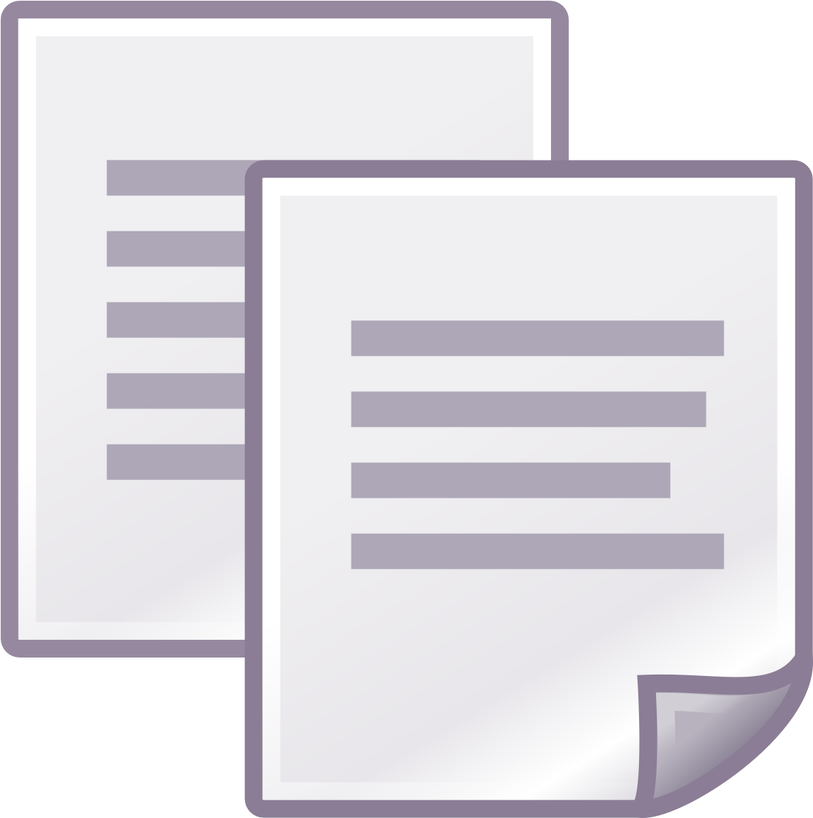 Document Icons Vector PNG image