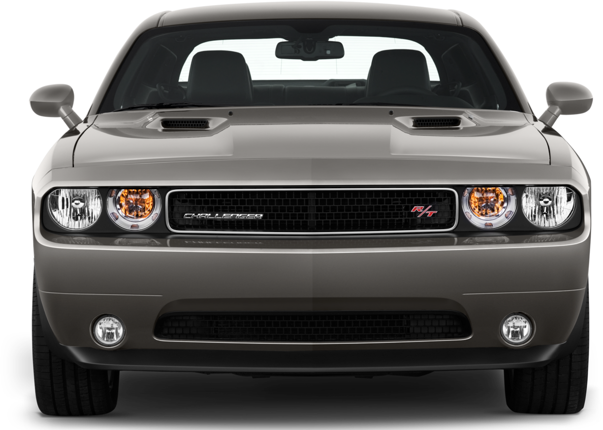 Dodge Challenger R T Front View PNG image