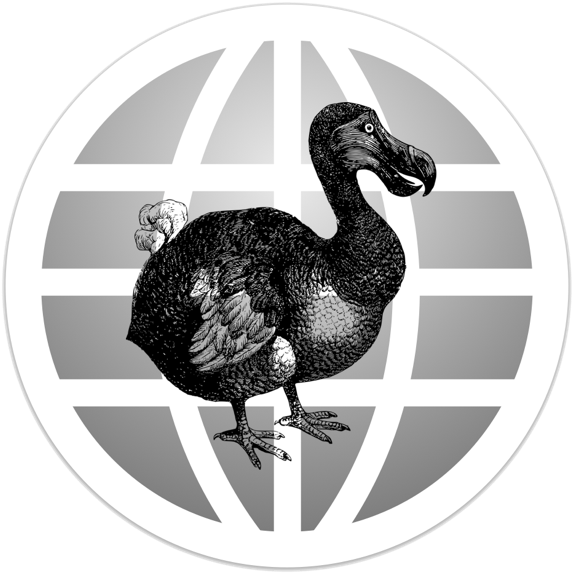 Dodo Bird Illustration Global Background PNG image