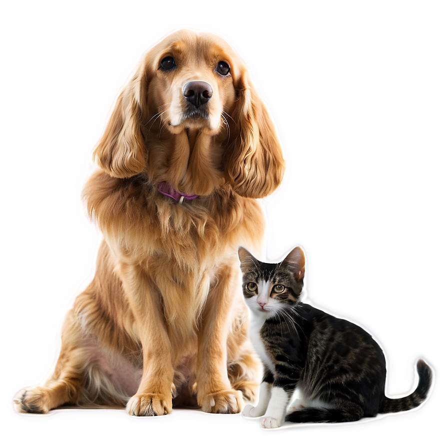 Dog And Cat At Home Png 06242024 PNG image