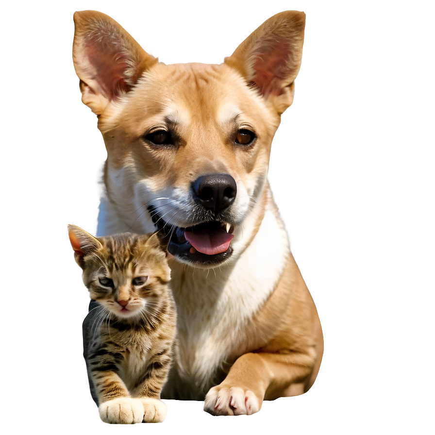 Dog And Cat C PNG image