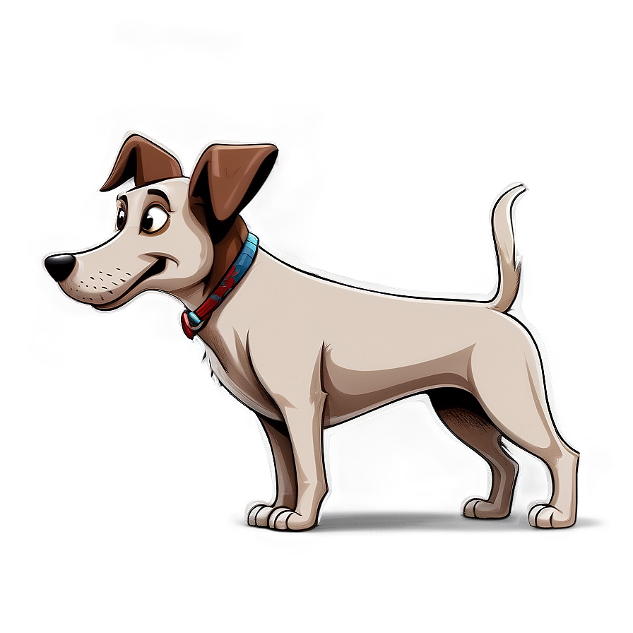 Dog Cartoon Drawing Png Sdw PNG image