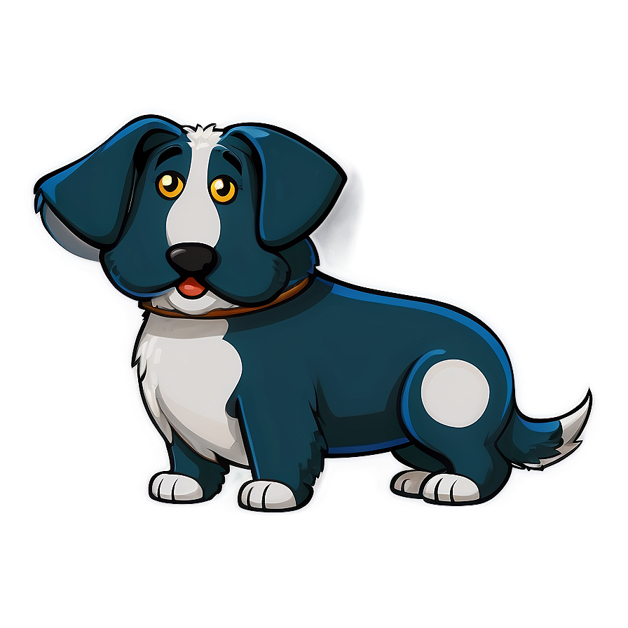 Dog Cartoon With Bone Png 42 PNG image