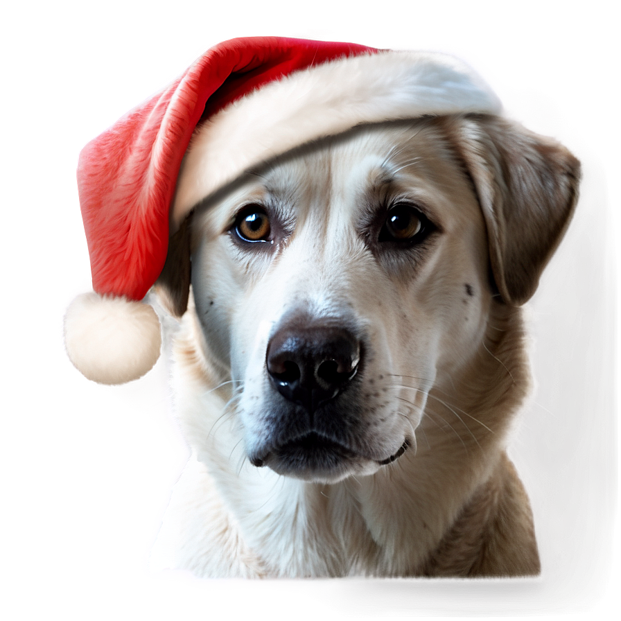 Dog Face With Santa Hat Png 06212024 PNG image