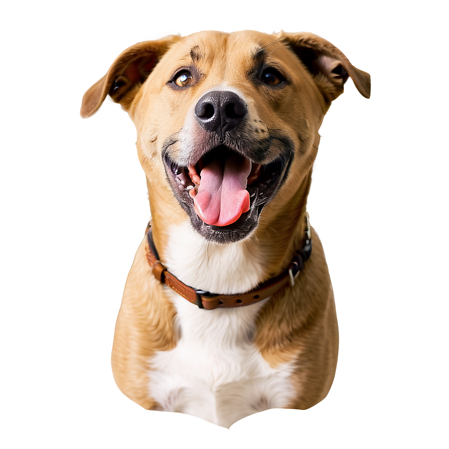 Dog Face With Tongue Out Png Stk PNG image