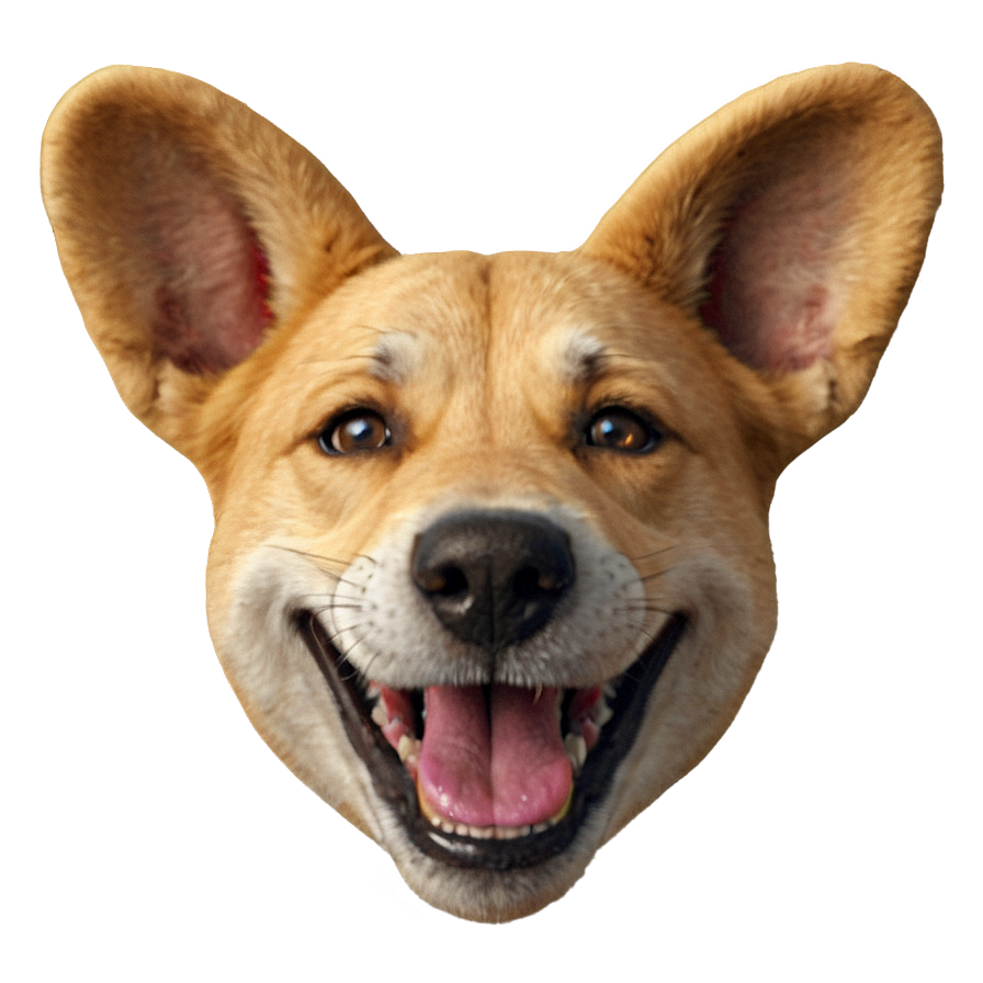 Dog Head Emoji Png 54 PNG image