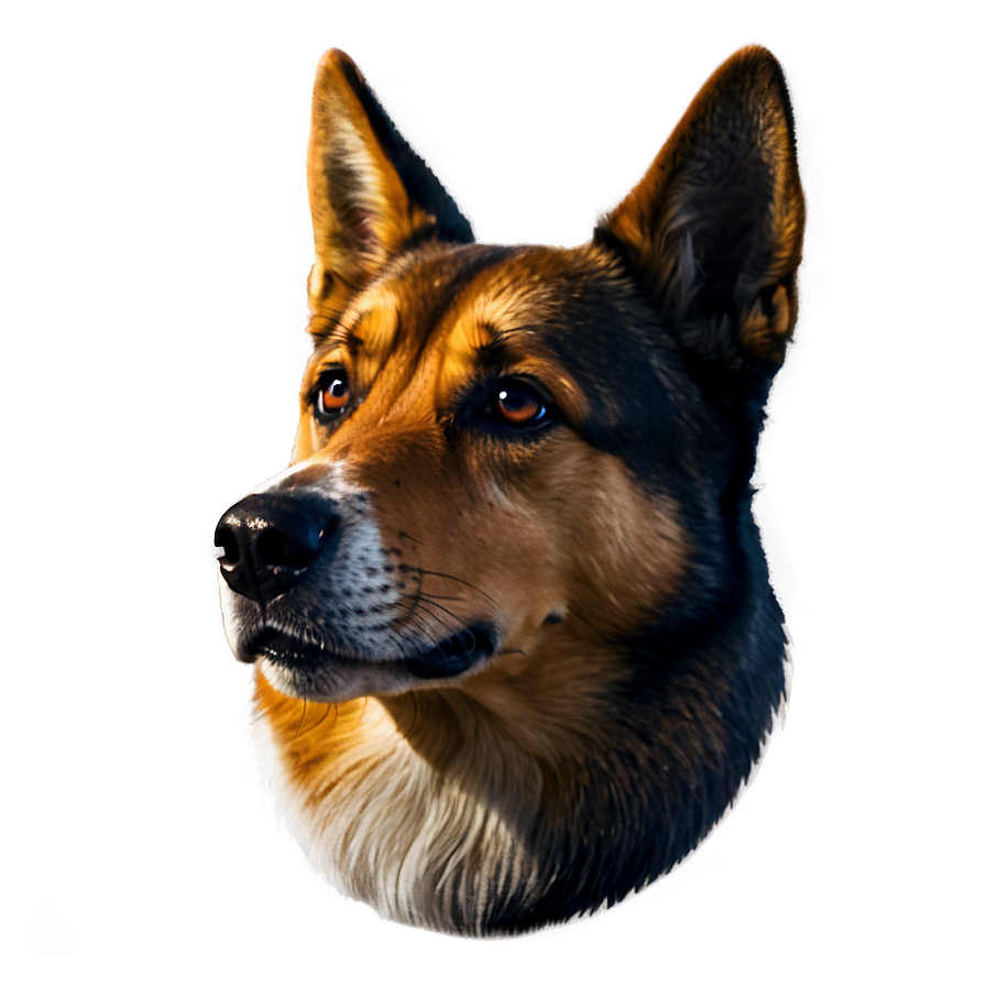 Dog Head Mascot Png 06212024 PNG image