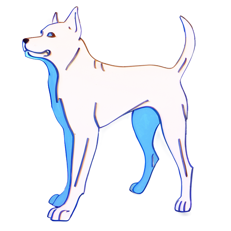 Dog Outline Png 58 PNG image