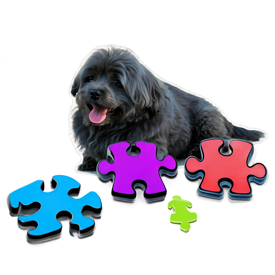 Dog Puzzle Game Toy Png Ffx87 PNG image