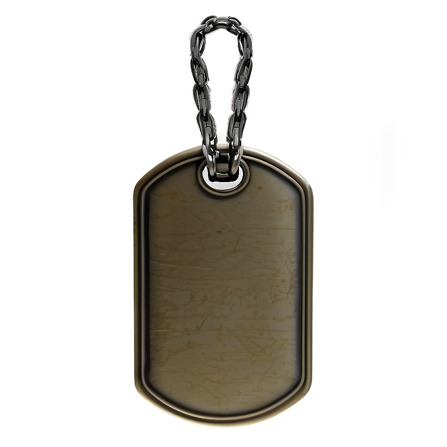 Dog Tag D PNG image