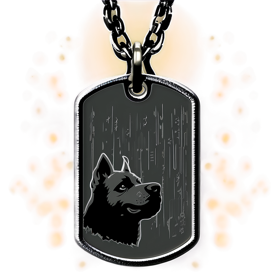 Dog Tag Silhouette Png 61 PNG image