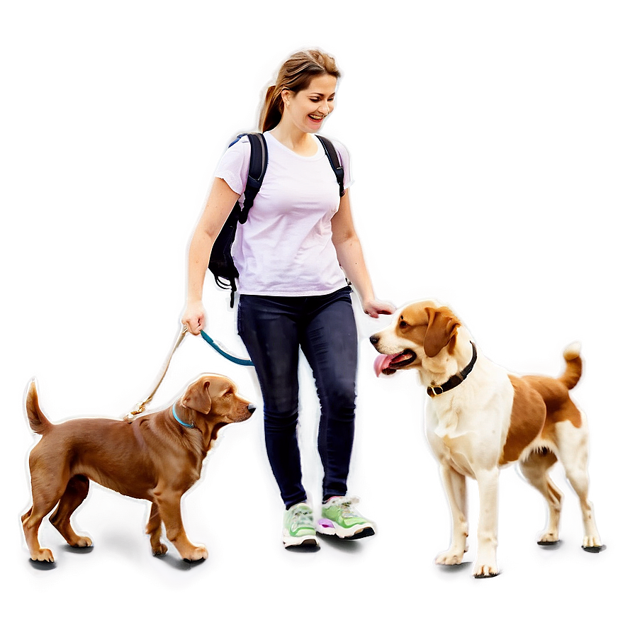 Dog Walking Service Png Bww PNG image