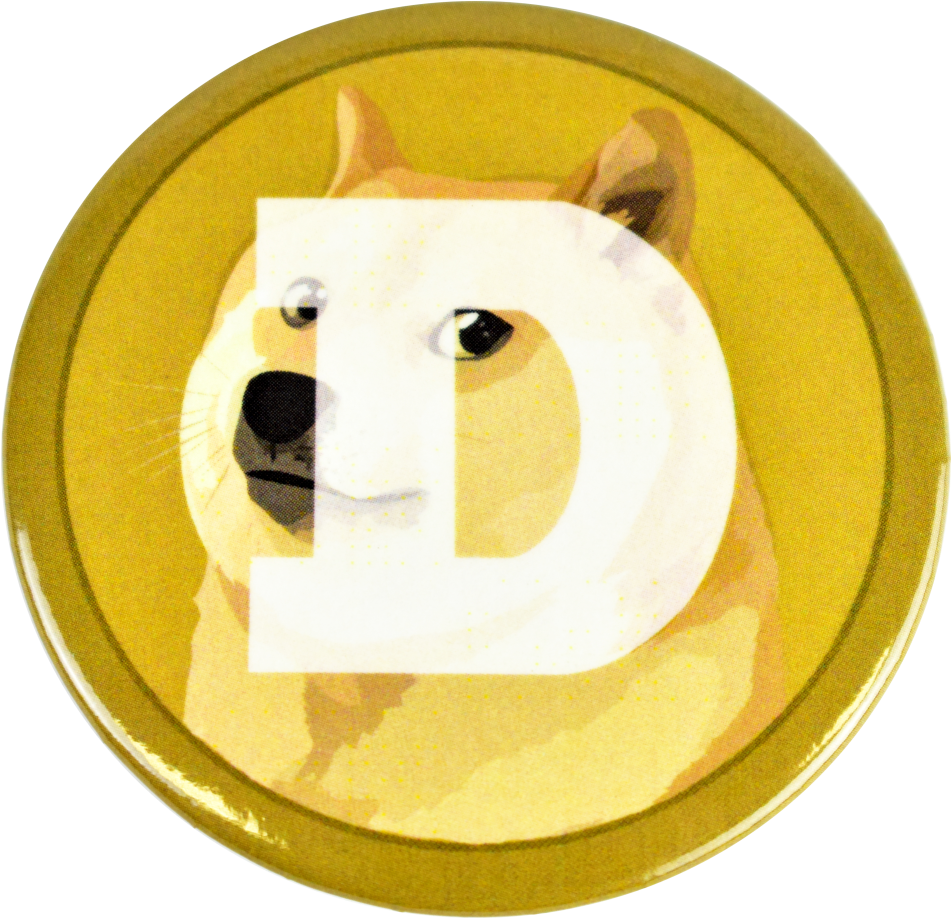 Dogecoin Cryptocurrency Token PNG image