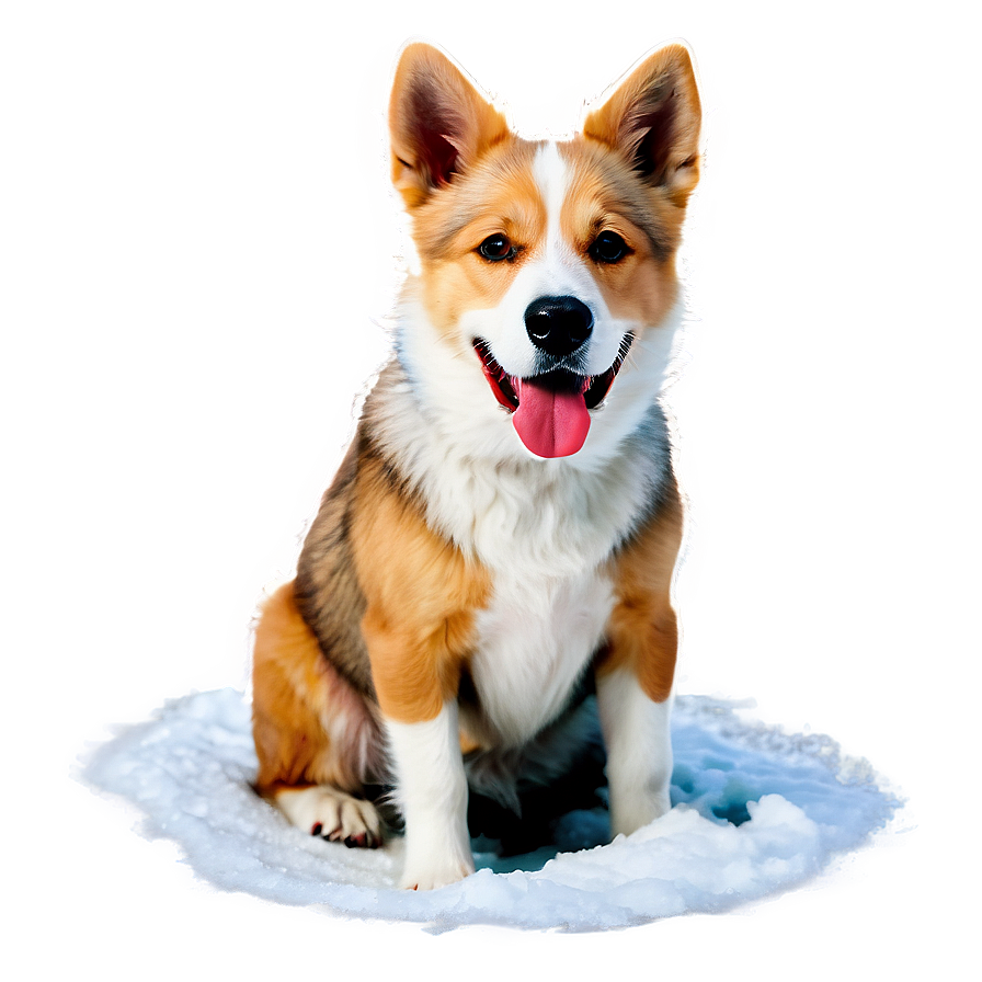 Dogs In Snow Png Vqc PNG image