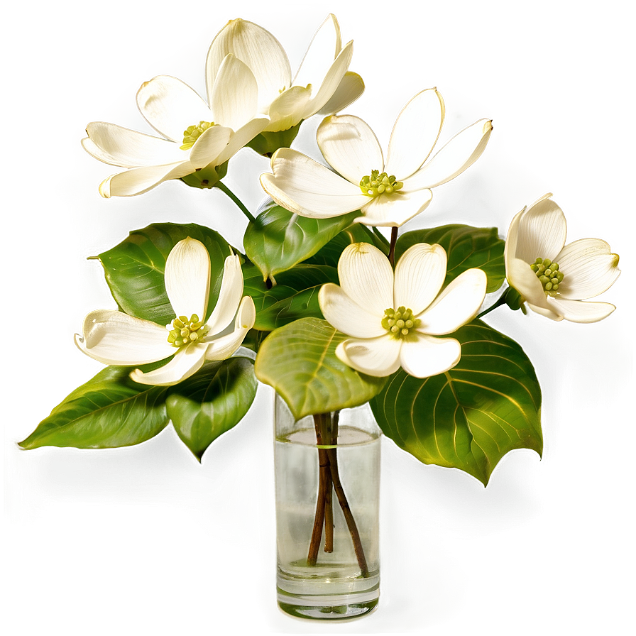 Dogwood Floral Arrangement Png 06282024 PNG image