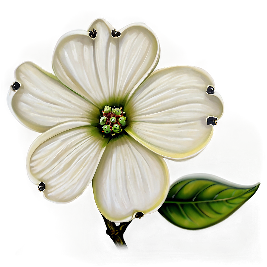 Dogwood Flower Tattoo Design Png 88 PNG image