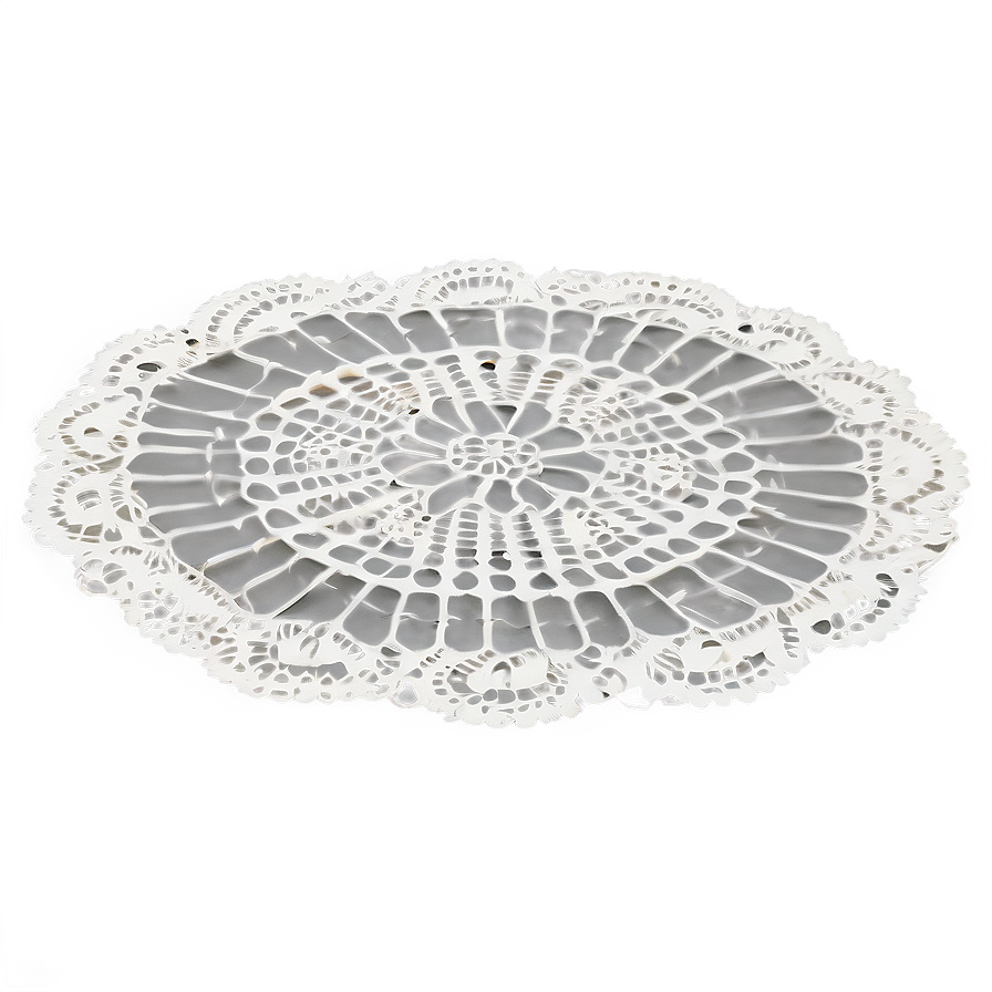 Doily D PNG image