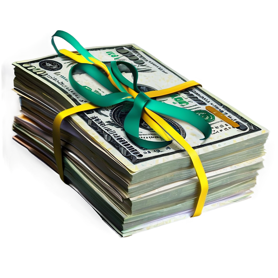 Dollar Bills Bundle Png 06132024 PNG image