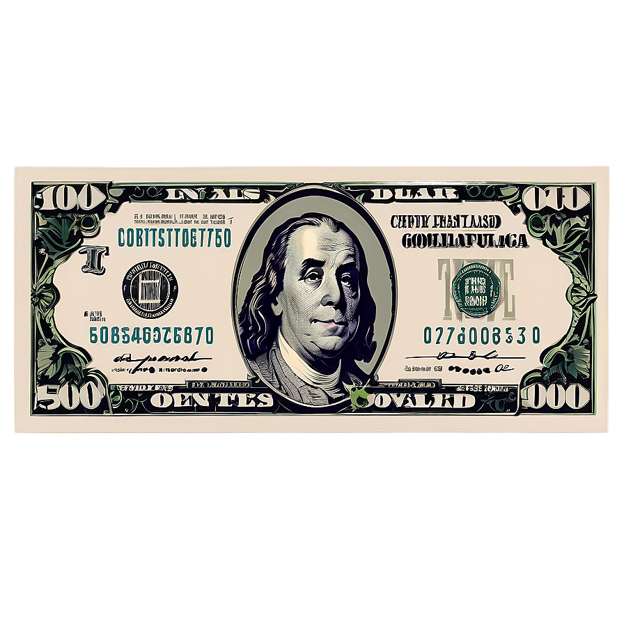 Dollar Bills Illustration Money Vector Png Kku PNG image