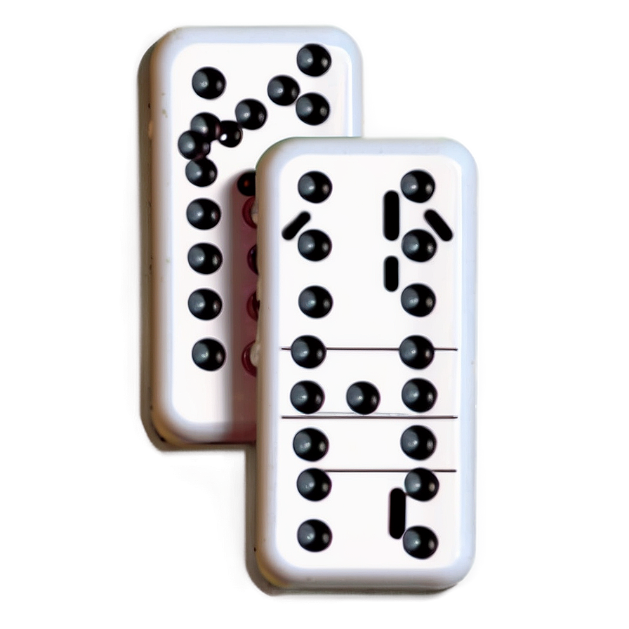 Dominoes B PNG image