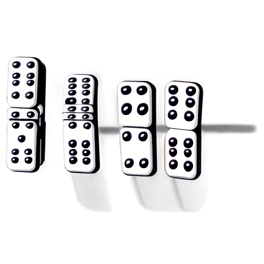 Dominoes D PNG image