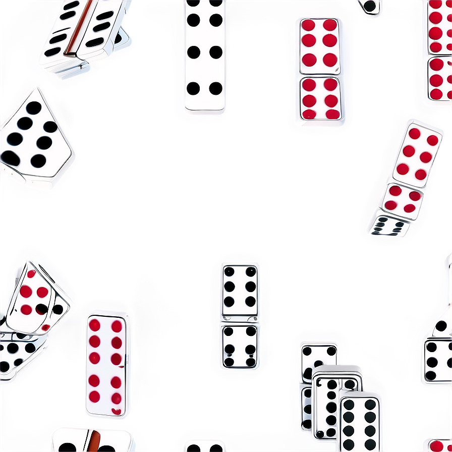 Dominoes Falling Design Png 06122024 PNG image